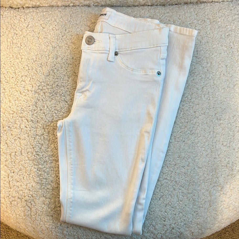 Hudson Women's White Jeans Skinny